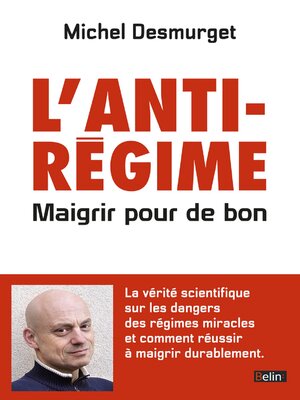 cover image of L'anti-régime. Maigrir pour de bon